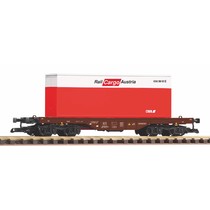 G Flachwagen ÖBB V mit 20' Container