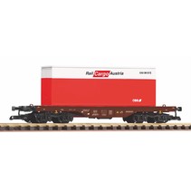 G Flachwagen ÖBB V mit 20' Container