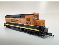 GP 30 BNSF Speed Lettering