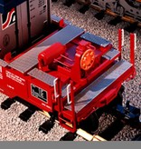 USA TRAINS Intermodal Containerwagen CSX in blau (mit Containern)