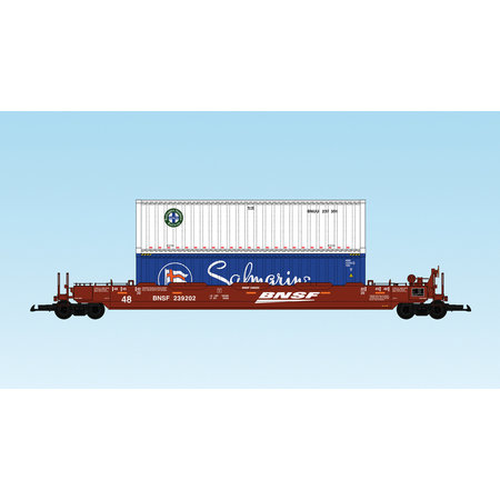 USA TRAINS Intermodal Containerwagen BNSF (mit Containern)