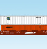 USA TRAINS Intermodal Containerwagen BNSF (mit Containern)