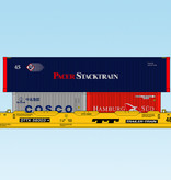 USA TRAINS Intermodal Containerwagen Trailer Train TT (mit Containern)