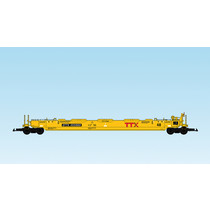 Intermodal Containerwagen TTX rotes Logo (ohne Container)