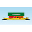 USA TRAINS Intermodal Containerwagen TTX rotes Logo (mit Containern)