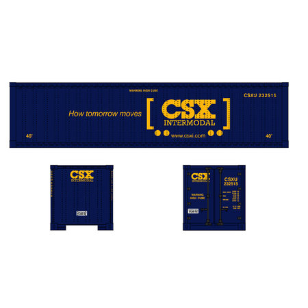 USA TRAINS CSX 40' Container