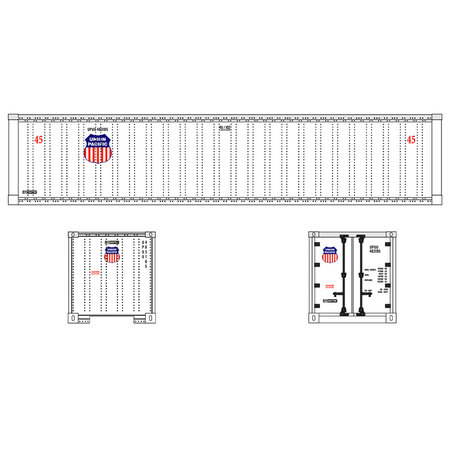 USA TRAINS Union Pacific 45' Container