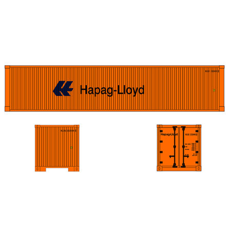 USA TRAINS Hapag LLoyd 45' Container