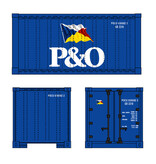 USA TRAINS P&O 20' Container