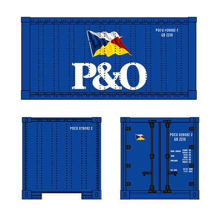 USA TRAINS P&O 20' Container