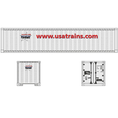 USA TRAINS USA Trains  45' Container