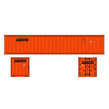 USA TRAINS Schneider 48' Container