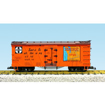 Outside Braced Reefer Santa Fe "Seacoast Apples"