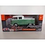 MotorMax Volkswagen Typ 2 (T1) Double Cab Pickup 1:24 Timeless Legends  (Lagerfund)