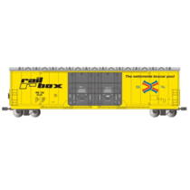 53 ft. Evans Box car Railbox #32135
