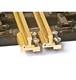Massoth Schienenverbinder (Messing) 19mm (50 Stück)