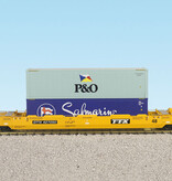 USA TRAINS Intermodal Containerwagen TTX (mit Containern)