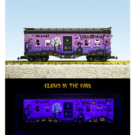 USA TRAINS Neuheit 2022 Halloween Bunk Car Glow in the Dark