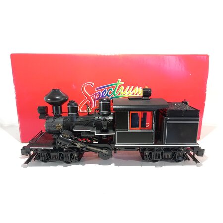 Bachmann Trains Two Truck Climax Black unlettered  DCC mit Sound (sehr guter Zustand)