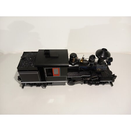 Bachmann Trains Two Truck Climax Black unlettered  DCC mit Sound (sehr guter Zustand)