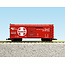 USA TRAINS Santa Fe #260365 Steel Boxcar - Red