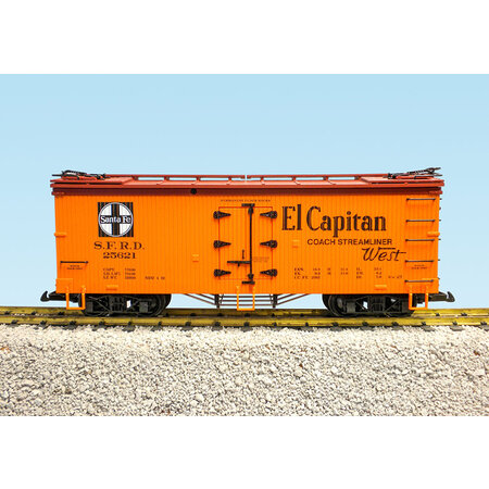 USA TRAINS Reefer Santa Fe “El Capitan” #25620