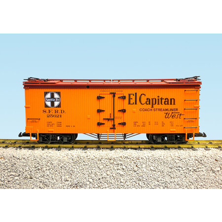 USA TRAINS Reefer Santa Fe “El Capitan” #25621