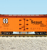 USA TRAINS Reefer Santa Fe “Scout” #25624