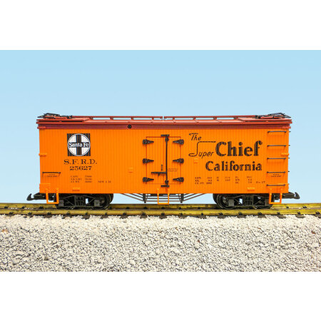 USA TRAINS Reefer Santa Fe “Super Chief” #25626