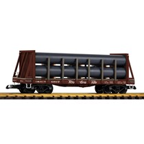 G Flachwagen mit Rohrladung D&RGW