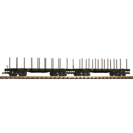 PIKO G 2er Set Rungenwagen C&S Colorado & Southern