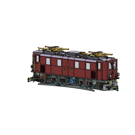 Train Line RhB Ellok Ge 4/6 353 analog