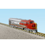 USA TRAINS F7 A Santa Fe  Warbonnet Chrome