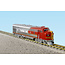 USA TRAINS F7 A Santa Fe  Warbonnet Chrome