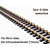 Train Line 10 x 90 cm gerades Gleis (ein ganzes Paket) mit Schraubverbindern