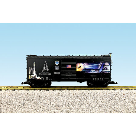 USA TRAINS Military Series U.S. Space Force Boxcar