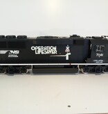 American Mainline (AML) GP60 Norfolk Southern "Operation Lifesaver" #7141