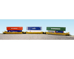 Intermodal 3er Units Container Cars