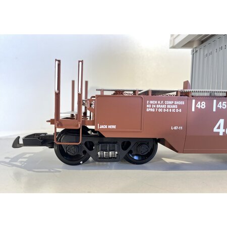 USA TRAINS Intermodal Containerwagen BNSF (mit Containern)