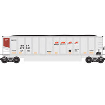 Bethgon Coalporter BNSF Silver w/ Swoosh Logo