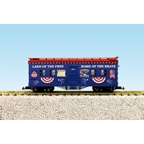 Patriotic Bunk car