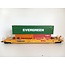 USA TRAINS Intermodal Containerwagen TTX rotes Logo (mit Containern)