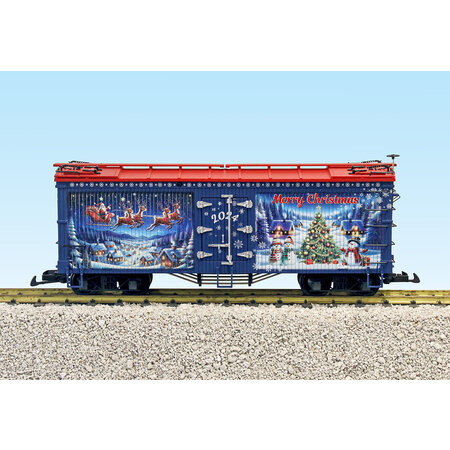 USA TRAINS Christmas Reefer 2024