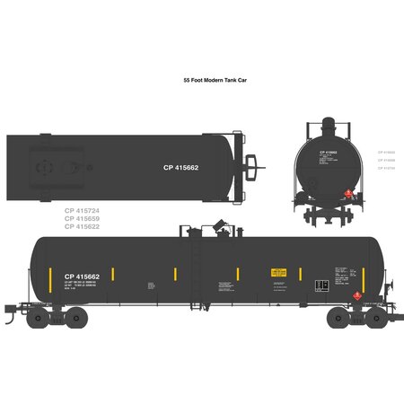 USA TRAINS 55 ft. Modern Tank Car Canadian Pacific Exklusivmodell (geringe Auflage)