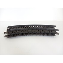 4x  Gebogenes Gleis, R1, 30° (gebraucht)