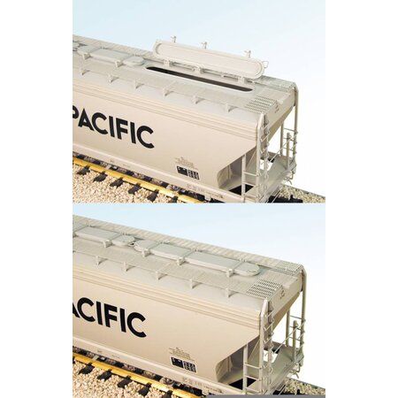 USA TRAINS 4 Bay Center Flow Hopper Shell