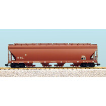 4 Bay Center Flow Hopper Undecorated Red Oxide