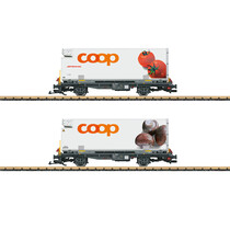 RhB Containerwagen Set “coop®“