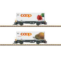 RhB Containerwagen Set “coop®“