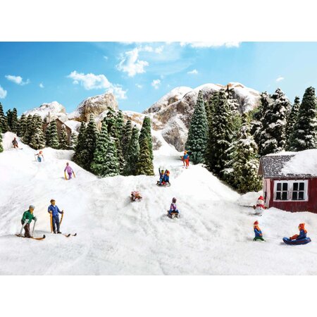 Woodland Scenics Spur H0 Rodelnde Kinder